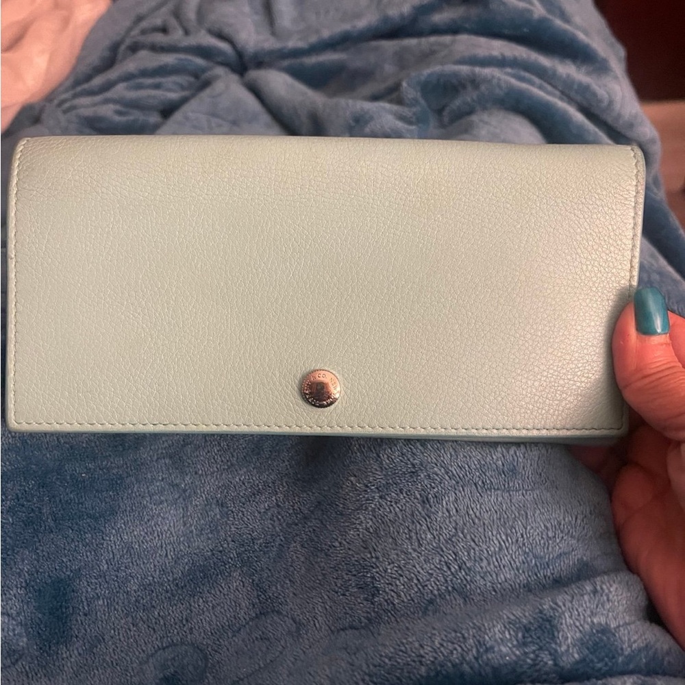 Tiffany  Authentic Continental Long Wallet **Excellent